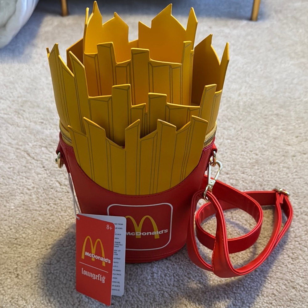 Loungefly McDonald's French Fry Crossbody Bag